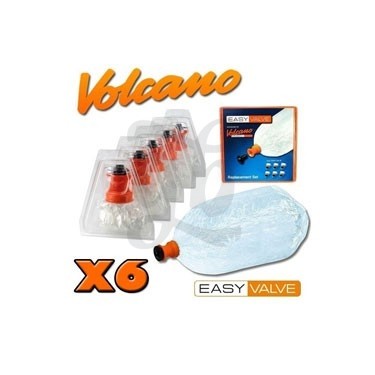 Set 6 Bolsas Easy Valve Volcano
