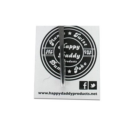 Dabbers Happy Daddy - Pipe pal acero inoxidable - punta