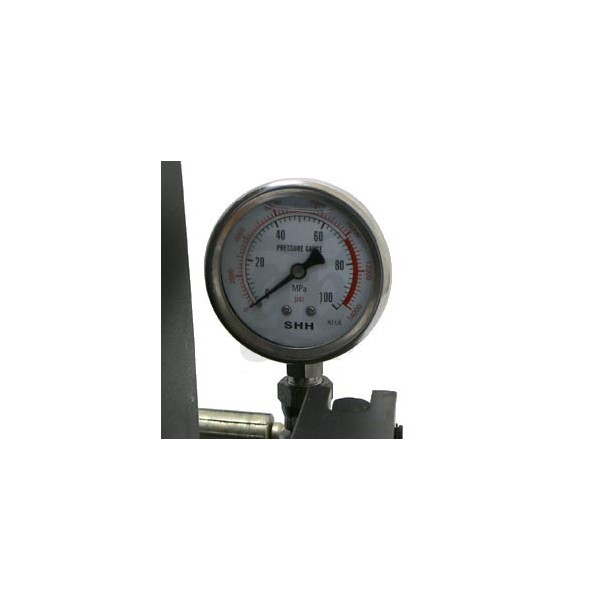5-Ton Hydraulic Rosin Press - pressure meter