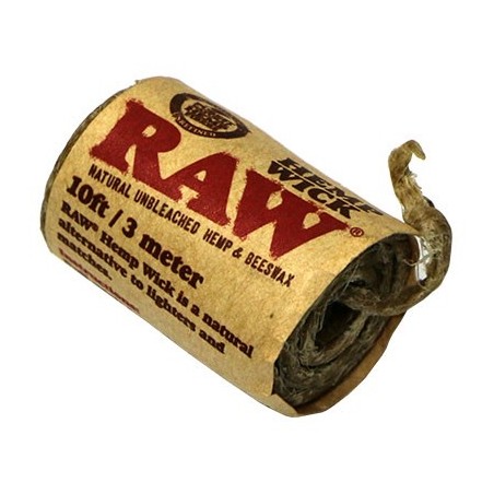 RAW Hemp Wick (mechas)