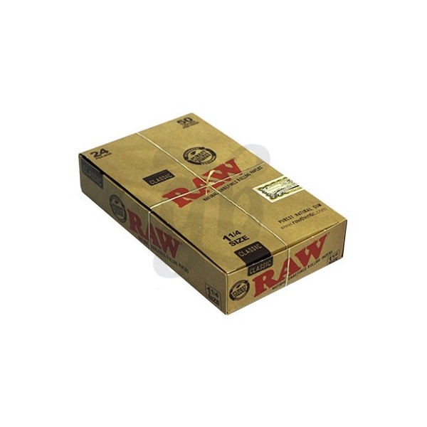 RAW Rolling Paper Size 1¼ - Boxes