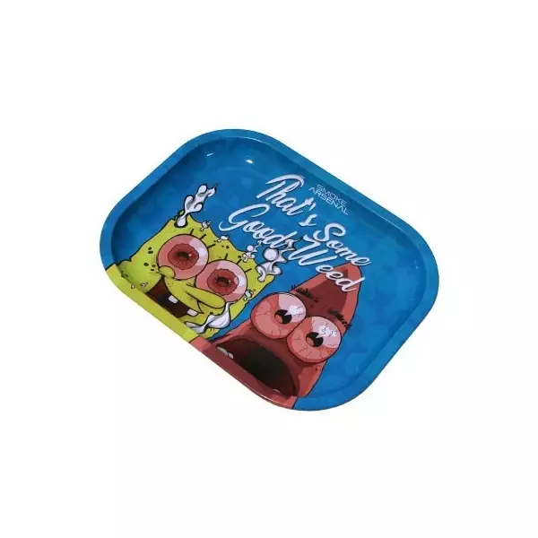 Bandejas Smoke Arsenal Plateaux pour fumeur Smoke Arsenal - Spongebob