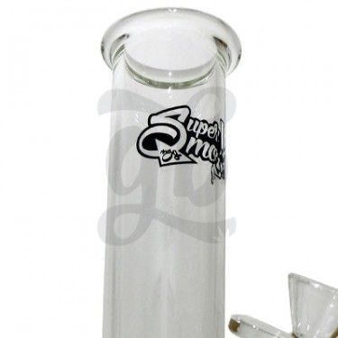 Bong para fumar Gamma 30cm - Logo Super Smoker