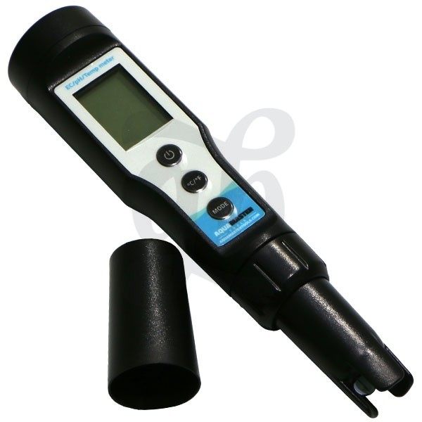  AquaMaster Combo P110 Pro pH + EC + Temp. Meter 