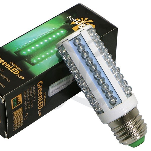 Bombilla Pure Light Green LED 3.5W