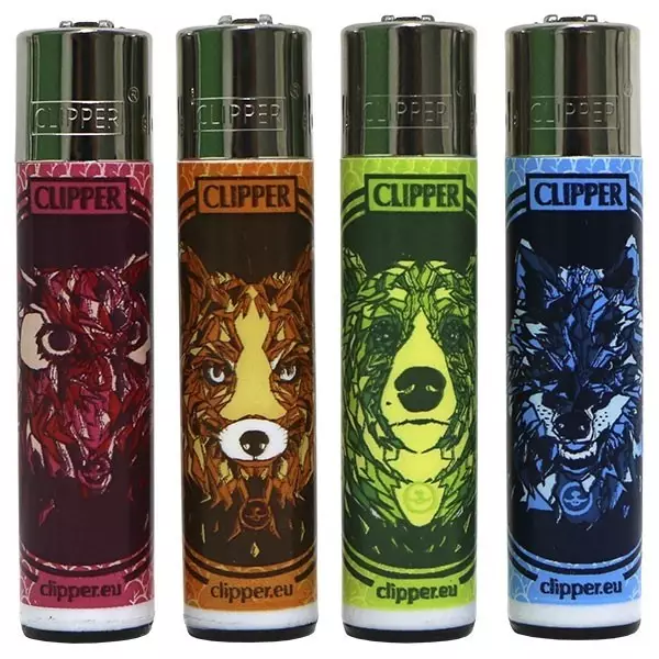 Clipper isqueiro - animais místicos