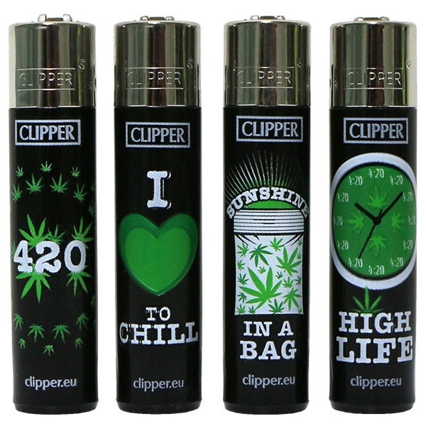 Mechero Clipper - diseños 420