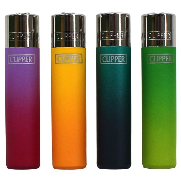 Mechero Clipper - colores degradados