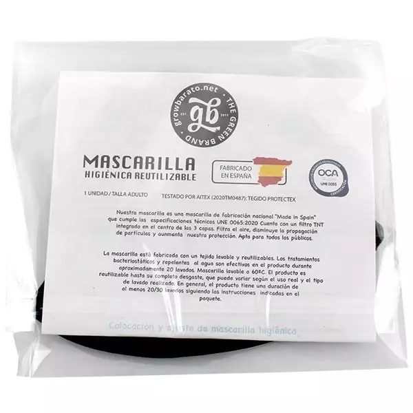 GB The Green Brand Facemasks - Grow Barato