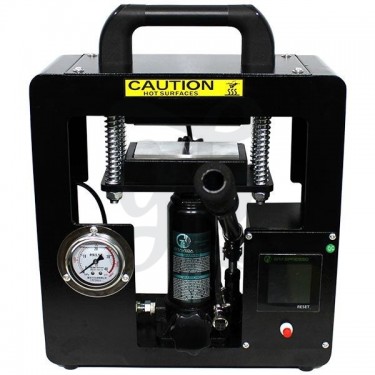 Graspresso GP5 7 Ton Rosin Press with Pressure Gauge Frontal View