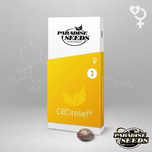 Cbdrelief Paradise Sementes Feminizadas Sementes - GB The Green Brand
