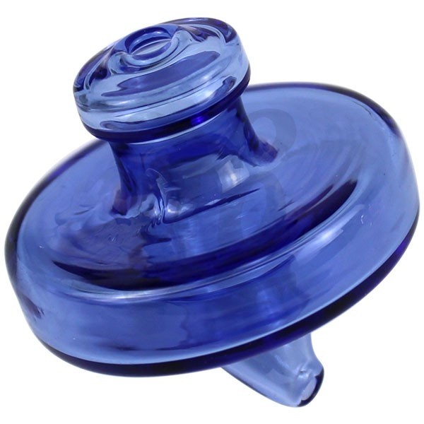 Karb Cap en verre bleu