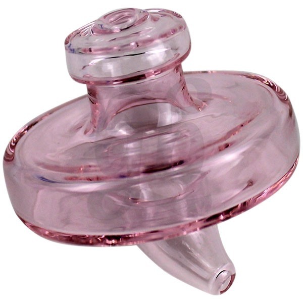 Karb Cap en verre rose