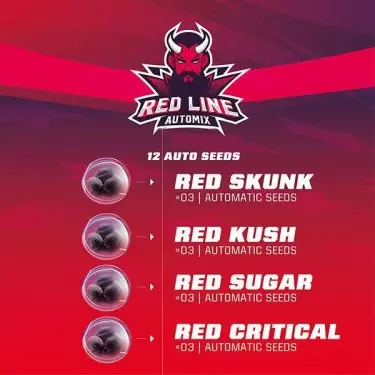 Red Line Automix Cannabis Strains