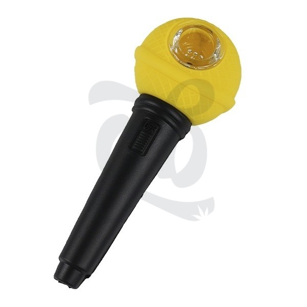 Silicone Microphone Pipe yellow