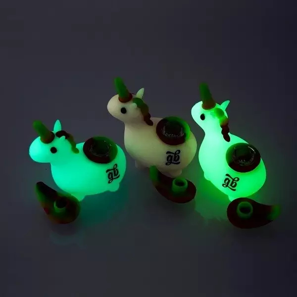 Tubo fluorescente unicórnio GB brilho noite