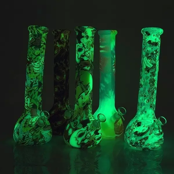 XL Glow in The Dark Silicone Bong