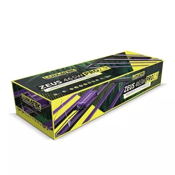 Zeus Lumatek LED sistema Pro caixa