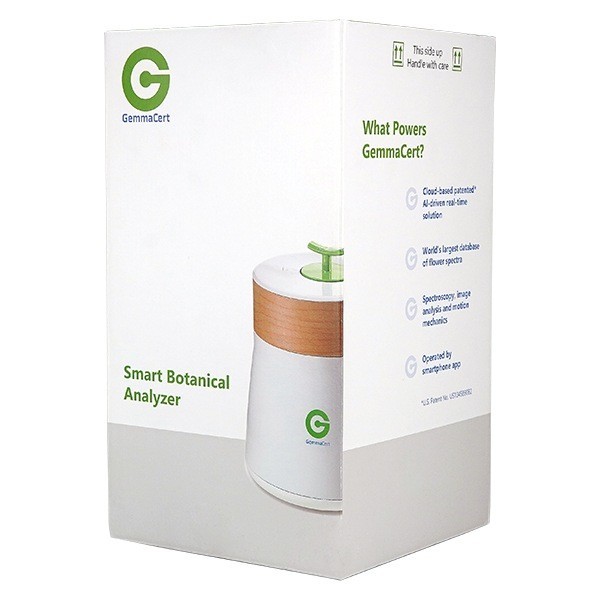 Gemmacert Pro Cannabis Analyzer box