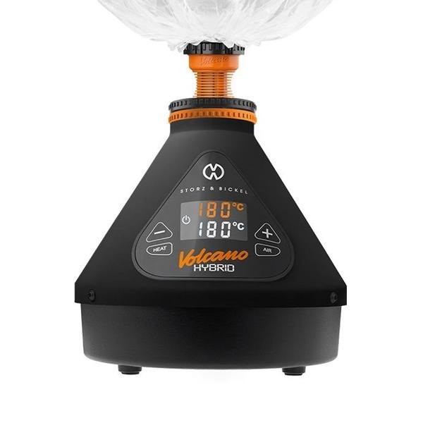 Vaporizador Volcano Hybrid Onyx globo inhalar