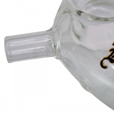 Pipa Pura Black Leaf Knuckle Duster para Cannabis - GB The Green Brand