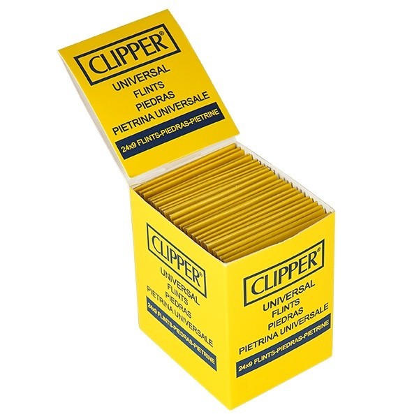 Clipper Classic - Piedras para mechero, tamaño grande (24 paquetes