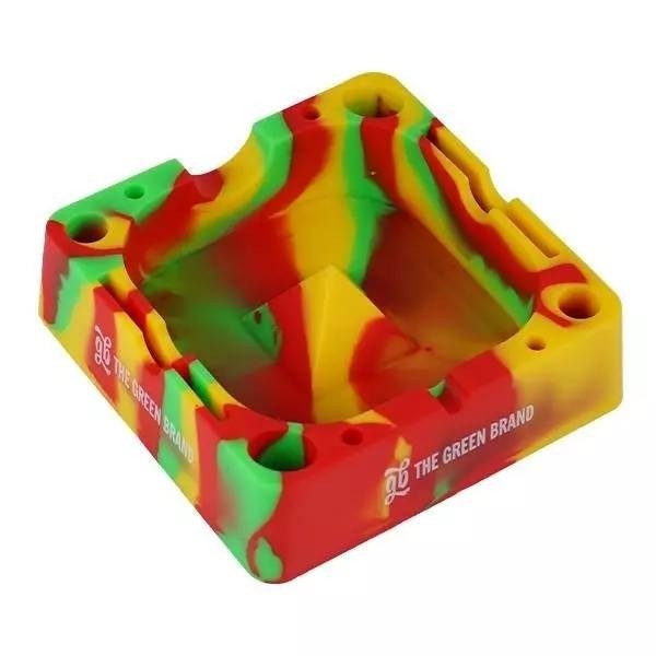 Pack Clipper Power Leaves cenicero gb silicona cuadrado