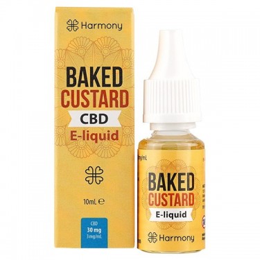 Baked Custard CBD Harmony E-Liquid 30 mg