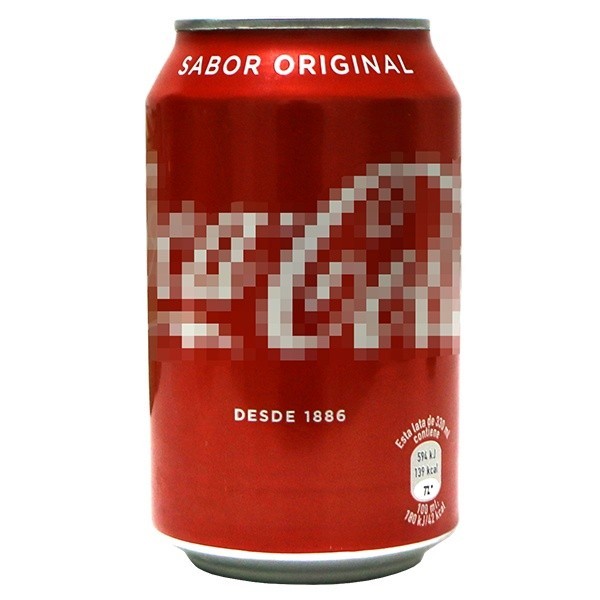 Coca-Cola de Bote Cola ocultação fechada