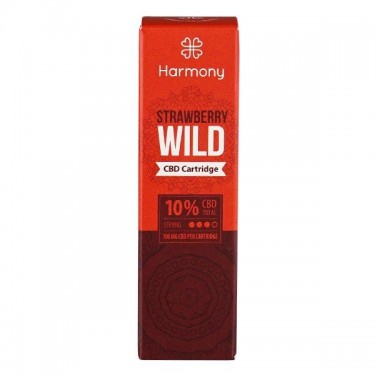 Harmony CBD Strawberry Wild cartridge box