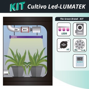 Kit de Cultivo completo LED Lumatek