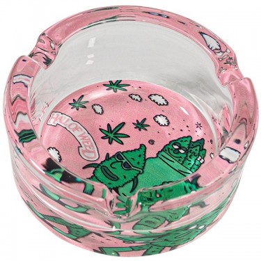 Hall of Weed Pink Glass Ashtray