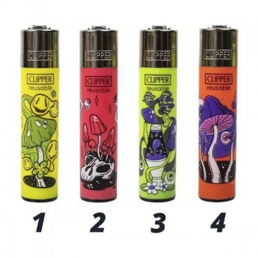 Briquet Clipper Collection I Love Music 2A - GB The Green Brand