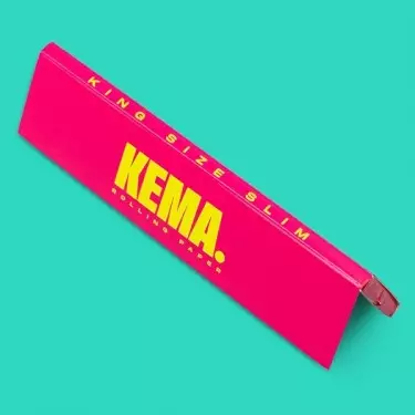 KEMA King Size Slim Pink Rolling Papers