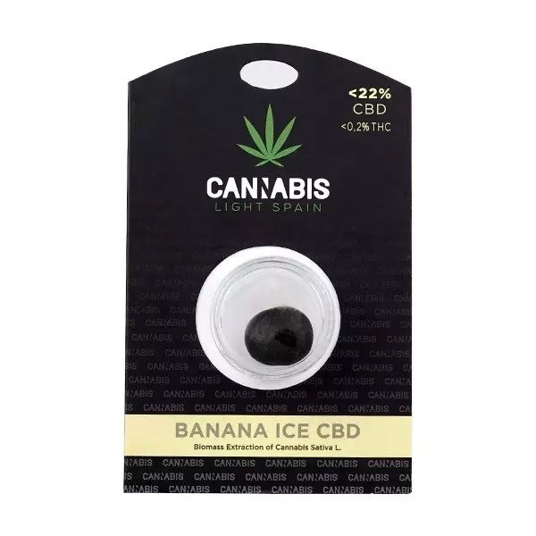 Extracciones de CBD Cannabis Light Spain Banana Ice CBD