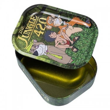 'The Jungle 420' Metal Box With Rolling Tray