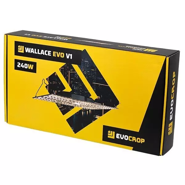 Wallace V1 EVO 240W Dimmable LED Panel packaging