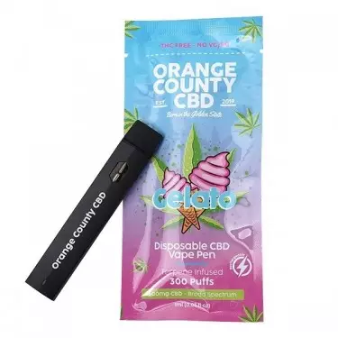 Pod Descartável Orange County CBD Gelato