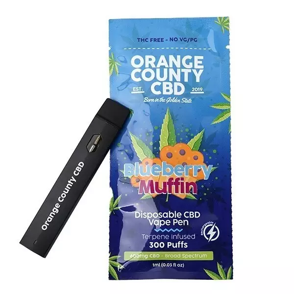 View Pod Desechable Orange County CBD Blueberry Muffin