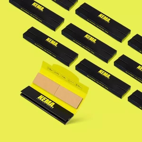 KEMA King Size Slim Rolling Papers + Filter Tips