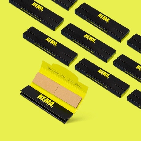 Papel + Filtro King Size Slim KEMA 10 uds