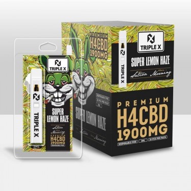 Super Lemon Haze Acan Triple X H4CBD Disposable Vape