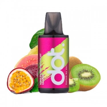 Dotmod Switch Kiwi Passionfruit Guava 20mg - Cápsula Precargada