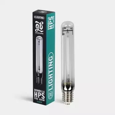 Bombilla HPS PRO 600W GB Lighting caja y bombilla