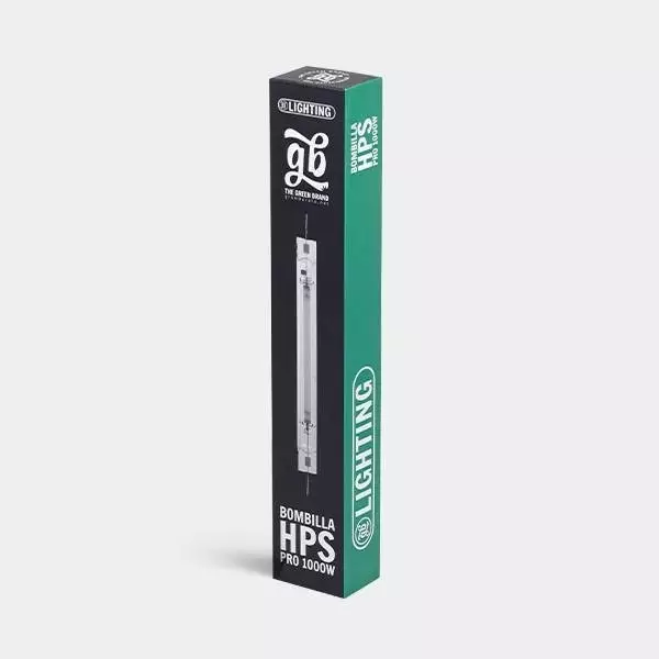 Bombilla HPS 1000W Pro GB Lighting caja