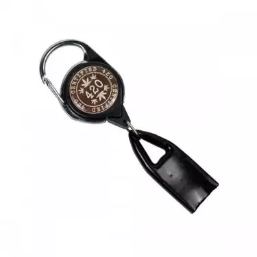 Retractable Lighter Leash 420 black