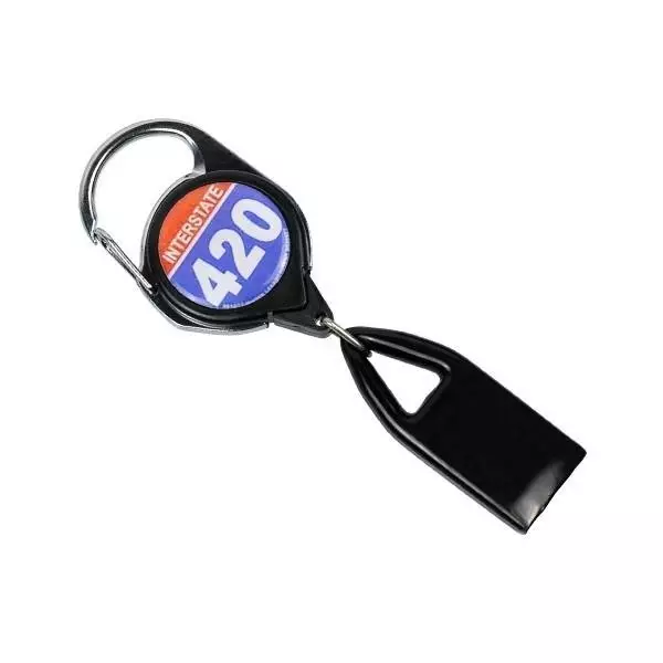Retractable Lighter Leash 420 interstate black