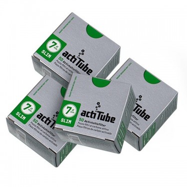 ActiTube Slim Filter Tips Pack 50x4
