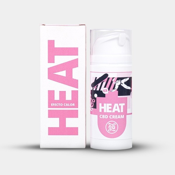 Creme Efeito Calor com CBD GB HEAT