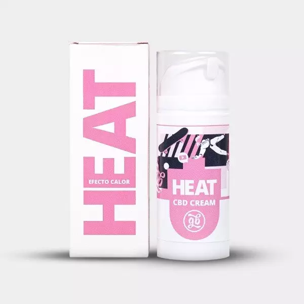 GB ‘HEAT’ CBD Heat Effect Cream - GB The Green Brand